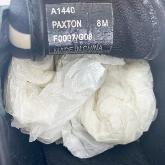 COACH Women's Paxton Sateen Black Orange Gray Sneakers size 8M - Picture 7 of 10